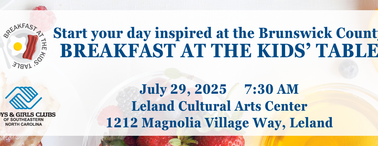 Breakfast at the Kids' Table - Brunswick County